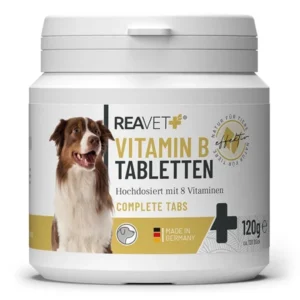 ReaVET vitamino B komplekso tabletės šunims 120g