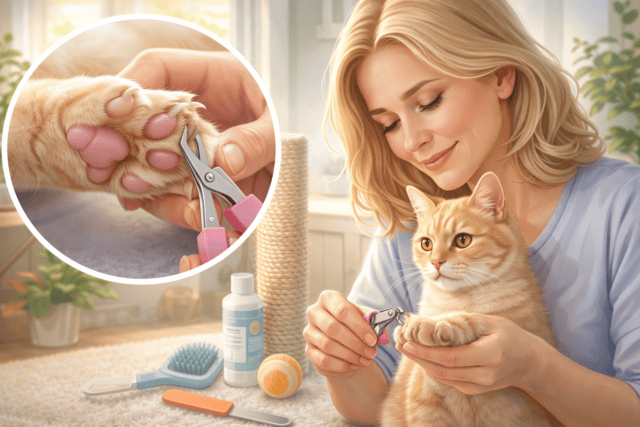 Kačių nagų priežiūra namuose: patarimai šeimininkui 1 Kačių nagų priežiūra namuose