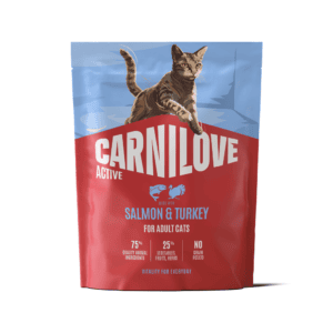 CARNILOVE ACTIVE Cat Salmon & Turkey sausas pašaras katėms 400 g