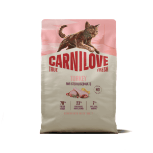 CARNILOVE TRUE FRESH Cat Dry Turkey Adult Cat Sterilised sausas pašaras katėms 2kg