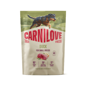 CARNILOVE TRUE FRESH Dog Duck Small Breed sausas pašaras šunims