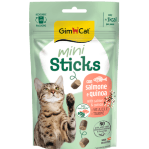 GIMCAT MINI STICKS WITH SALMON & QUINOA 50 G