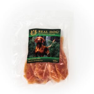 REAL DOG SNACKS Minkšta vištienos file 500g