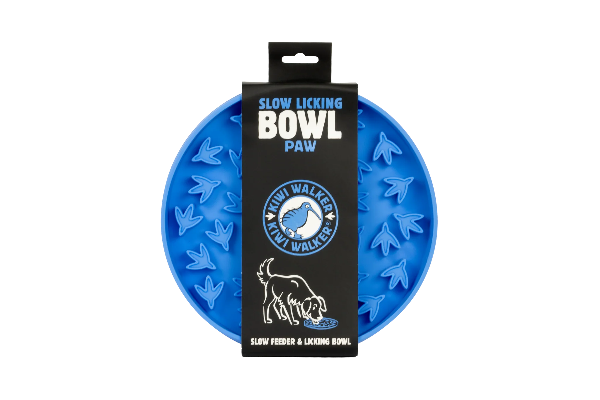 KW Šėrimo - Laižymo kilimėlis PAW SLOW Maxi mėlynas KW Šėrimo - Laižymo kilimėlis PAW SLOW Maxi mėlynas