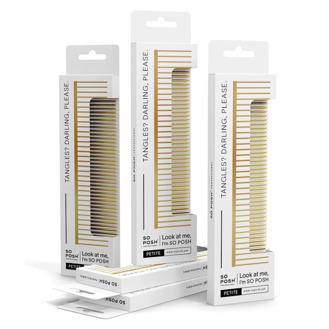 So Posh Metal Comb Classic šukos 19cm So Posh Metal Comb Classic šukos 19cm
