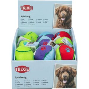 Gyvūnų prekės 16 0007039 18 3605 trixie zaislas kamuolys pliusas 6 cm iv spalvu pak24