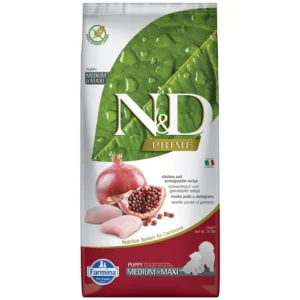 0007064 f36025 farmina nd prime dog dry chickenpomegranate puppy medmax 12 kg