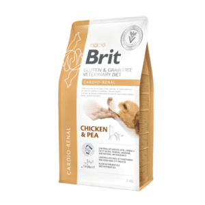 Brit GF Veterinary Diets Dog Cardio-Renal sausas pašaras šunims 2 kg