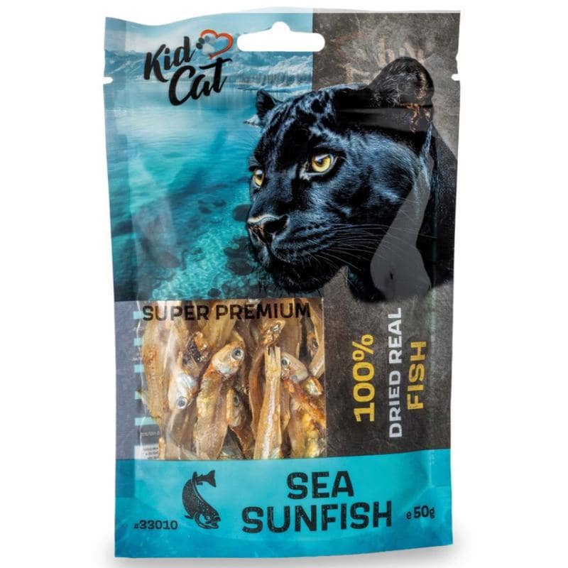 KIDCAT 100% liofilizuotos žuvytės 50g KIDCAT 100% liofilizuotos žuvytės 50g