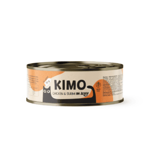 Naujienos 28 Kimo Chicken&Surimi in Jelly konservuotas pašaras katėms su vištiena ir surimi 70 g
