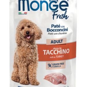 Monge Fresh - Pouches Dog Adult Turkey 85g