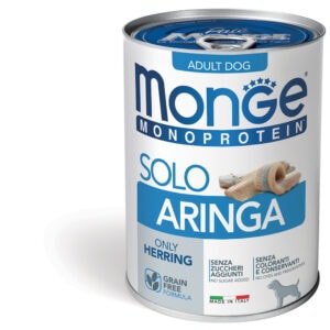 Monge Monoproteico Solo Wet Dog Pate 100% Herring 400g