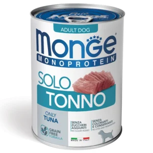 Monge Monoproteico Solo Wet Dog Pate 100% Tuna 400g