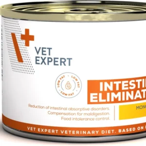 VetExpert Veterinary Diet Intestinal Elimination Low Fat200g kons dog