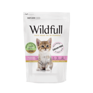 Wildfull Cat Rabbit Kitten sausas pašaras kačiukams 400 g