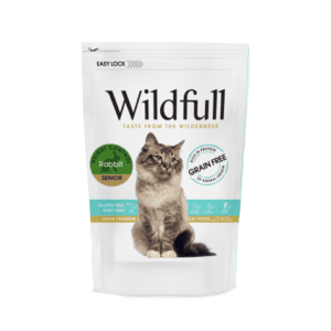 Wildfull Cat Rabbit Senior sausas pašaras katėms 400 g
