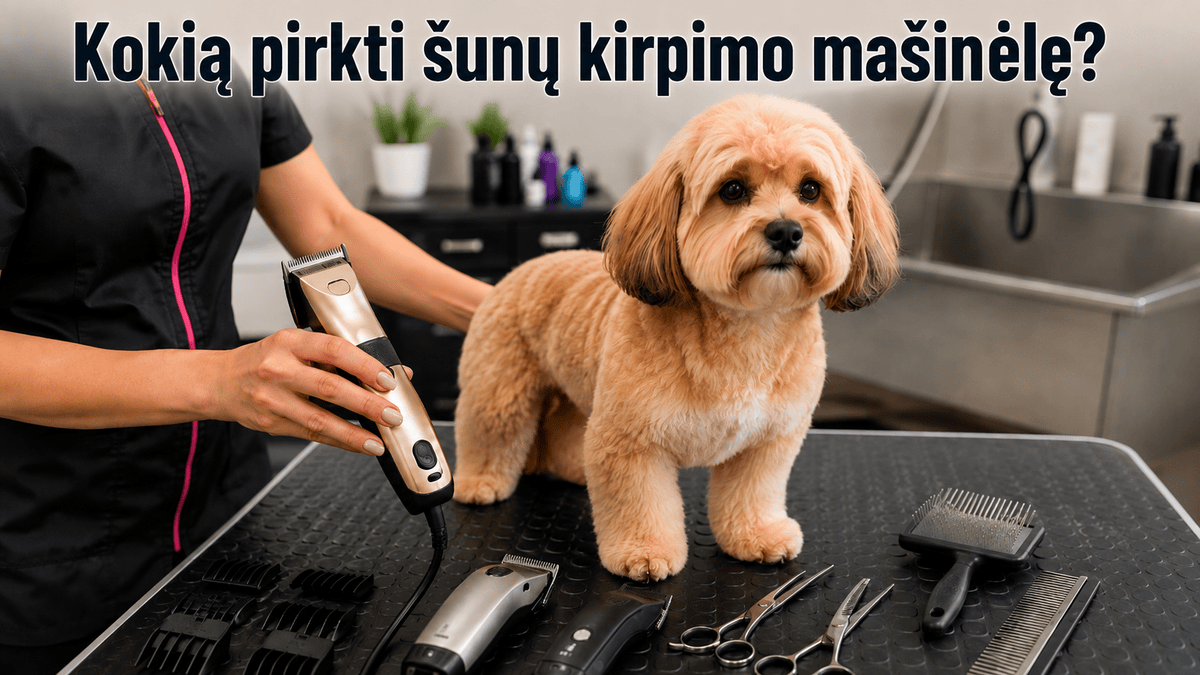Kokią pirkti šunų kirpimo mašinėlę? 1 Kokią pirkti šunų kirpimo mašinėlę