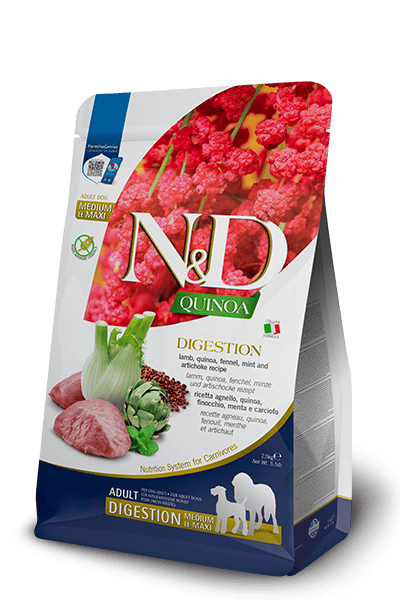 0009417_f41913-farmina-nd-quinoa-dog-dry-digestion-lambfennel-adult-medmax-25-kg-pak4 0009417 f41913 farmina nd quinoa dog dry digestion lambfennel adult medmax 25 kg pak4