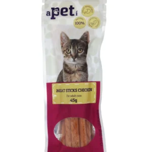 APETI Vištienos lazdelės katėms 45g