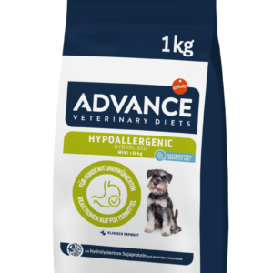Gyvūnų prekės 10 Advance Hypoallergenic dog MINI 1kg