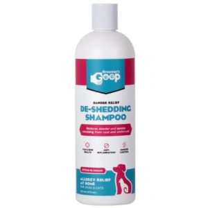 Gyvūnų prekės 11 Groomer's Goop Dander Relief De-Shedding šampūnas nuo pleiskanų šunims ir katėms 473ml