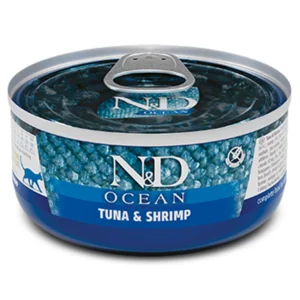 FARMINA N&D OCEAN - CAT Wet Tuna&Shrimp ADULT 70 g