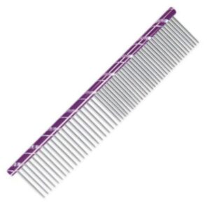 Chadog šukos 16 cm mišrus dantų tankis 50/50 violetinės
