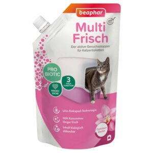 Gyvūnų prekės 5 Beaphar Odour killer for cats Orchidee, 400g