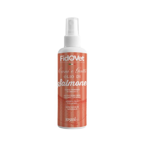 Lašišų aliejus šunims ir katėms, purškiamas 125ml Lašišų aliejus šunims ir katėms, purškiamas 125ml