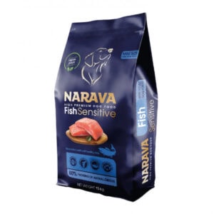 Narava High Premium Fish Mini Adult sausas pašaras šunims 2 kg