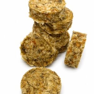 REAL DOG SNACKS Jūrų ešerių odos diskai 200g